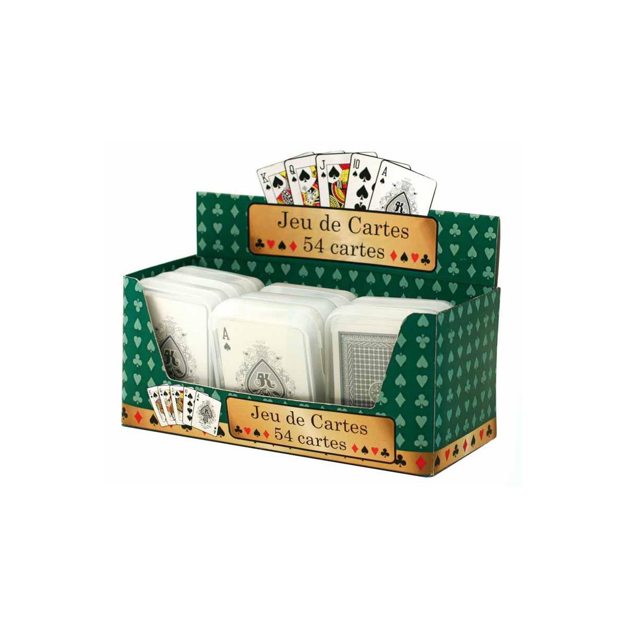 Voir la diapositive 6 : MISTER GADGET Jeu de 54 cartes  a jouer  8cm blanc