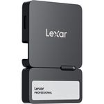 Lexar Disque dur SSD externe GO 1To + HUB