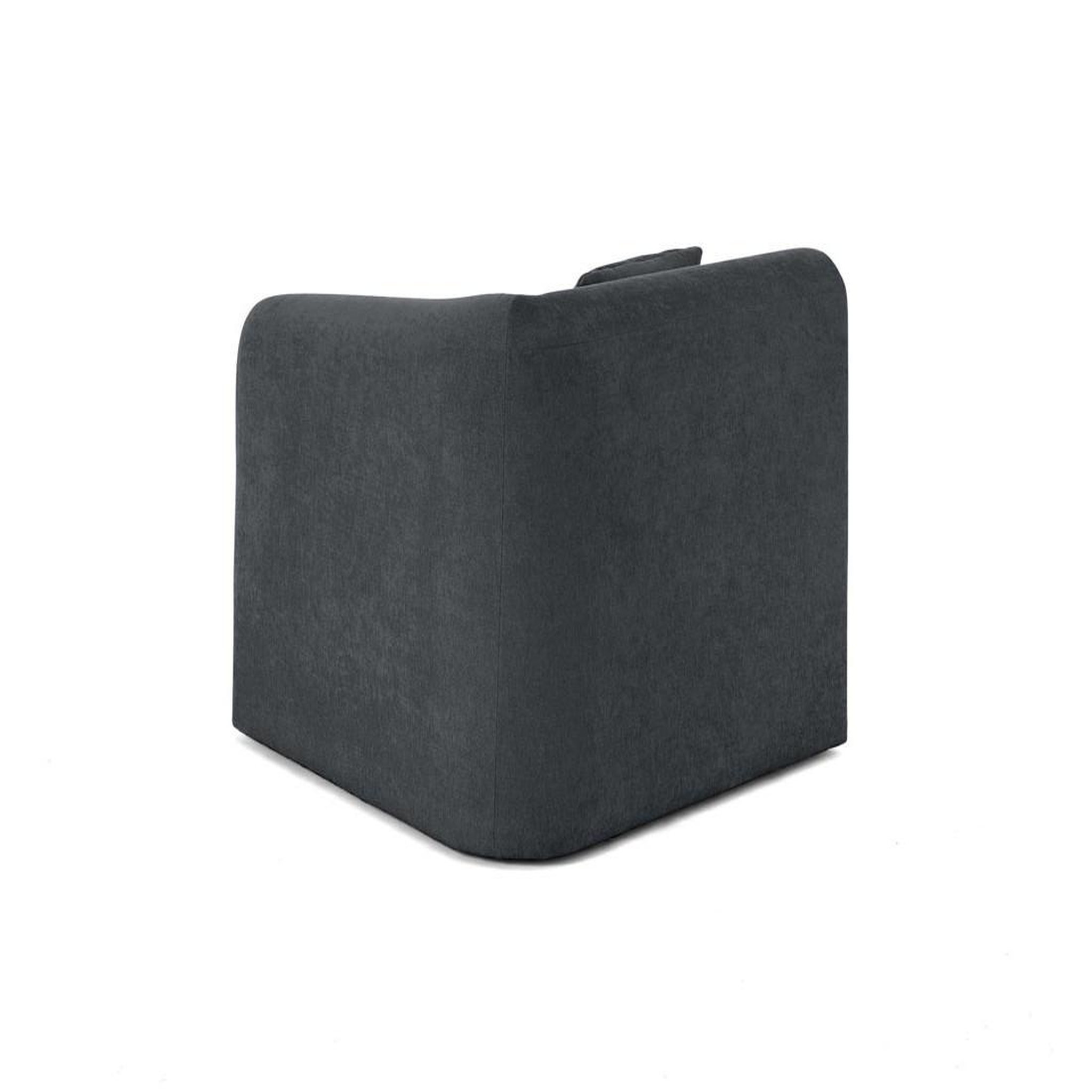 Voir la diapositive 4 : LISA DESIGN Ikare - module d'assise d'angle droit - en tissu