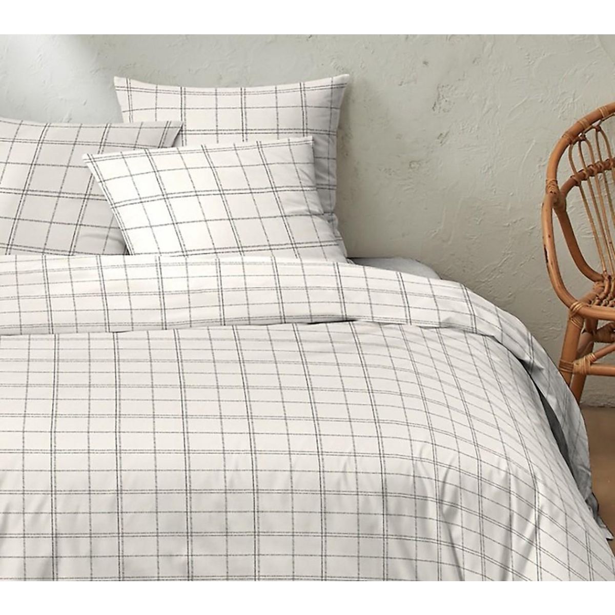 Home collection Parure housse de couette prades ecru