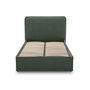 Voir la diapositive 1 : BEST MOBILIER Goyave - lit coffre - 140x190 - en tissu - sommier inclus