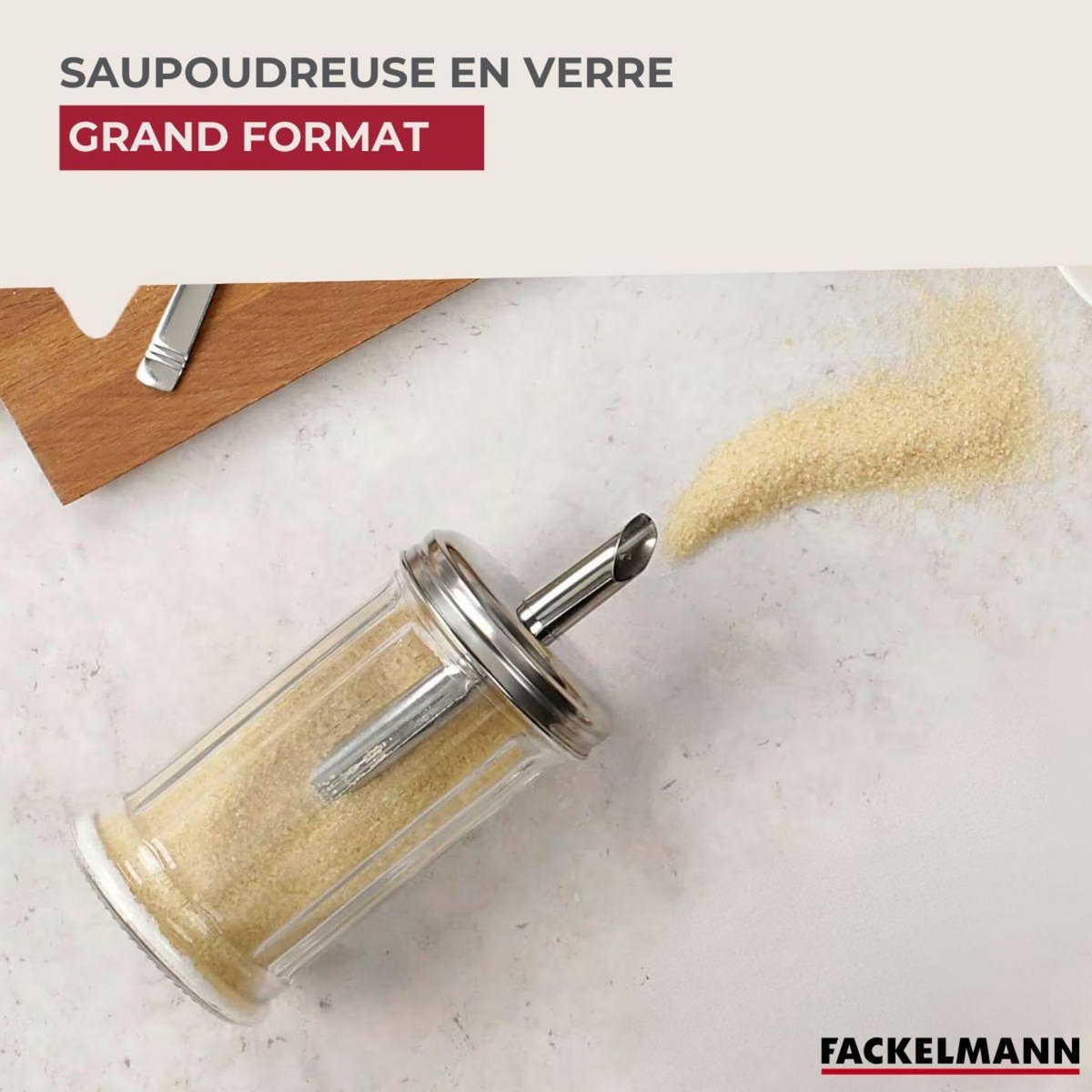 Fackelmann Doseur à sucre 350 ml Bistro Fackelmann