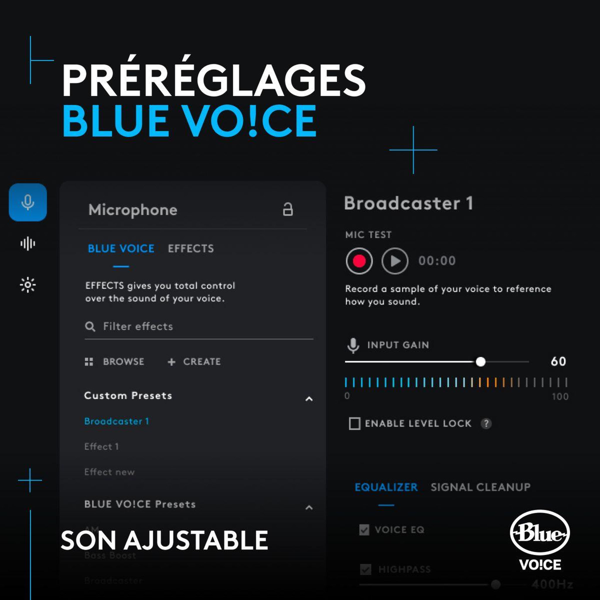 Voir la diapositive 4 : Logitech Micro Streaming Yeti Orb Noir