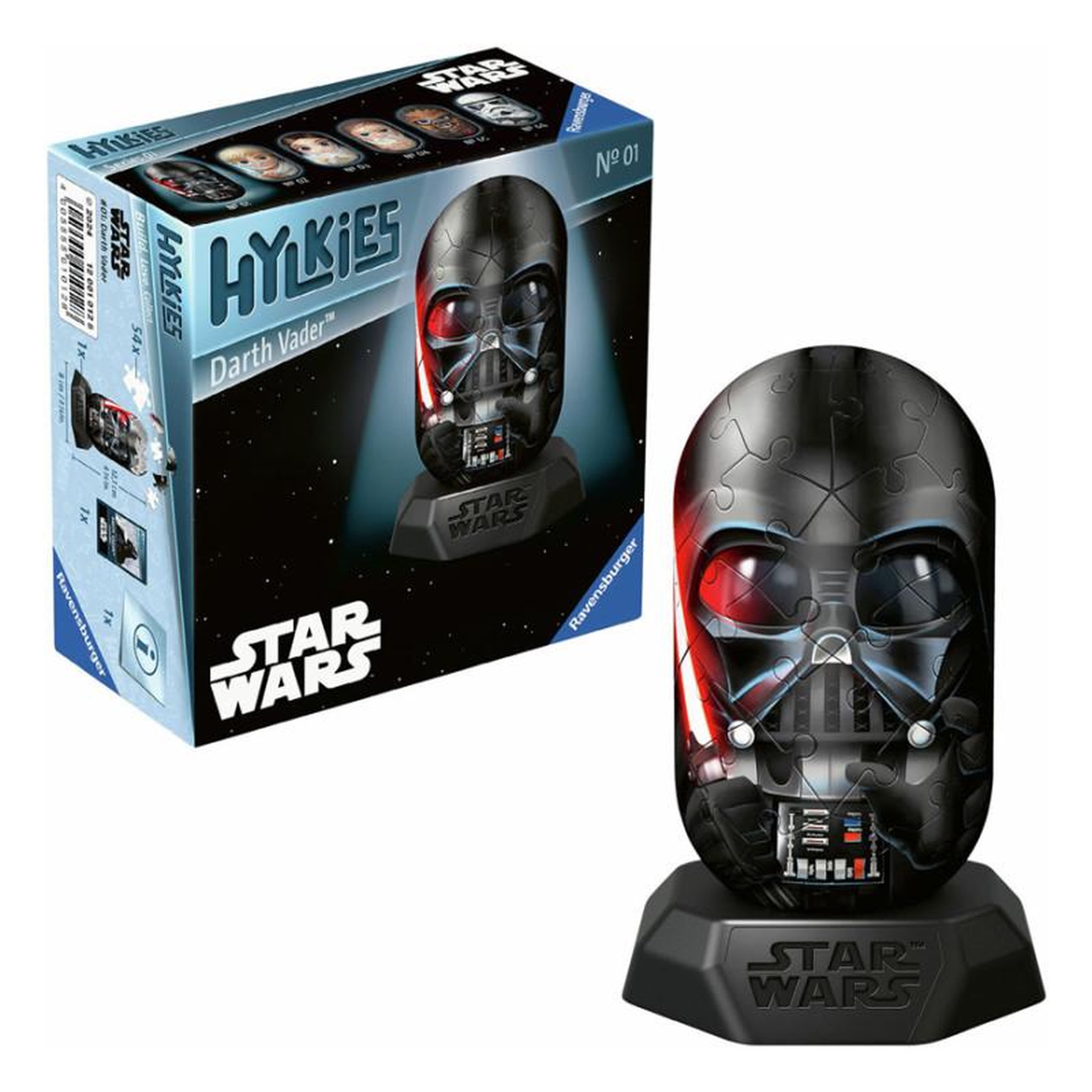 Voir la diapositive 3 : RAVENSBURGER Ravensburger - 3D Puzzle Star Wars Darth Vader, 54pcs. 12001012 8