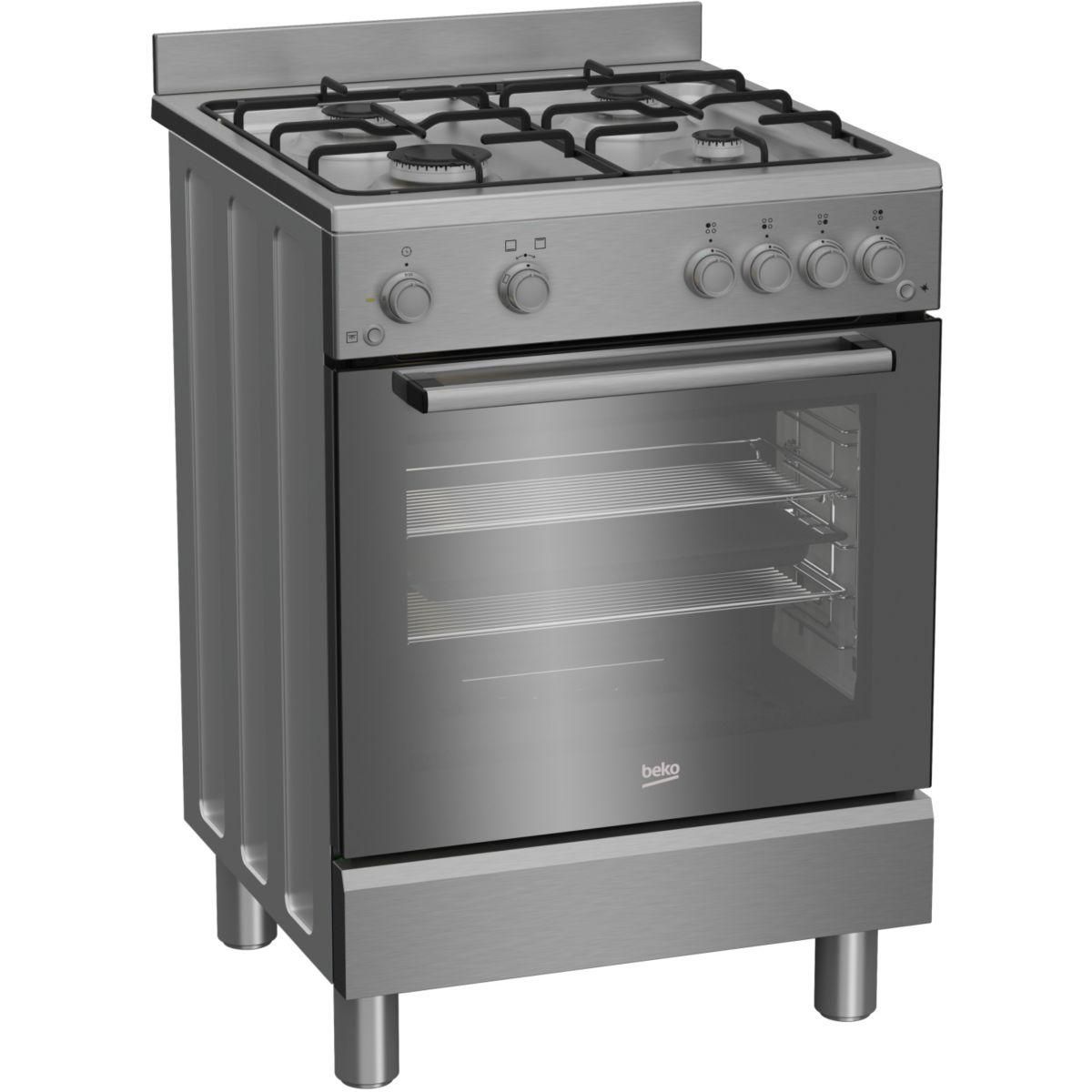 Beko Cuisinière gaz FBG62030GXCT