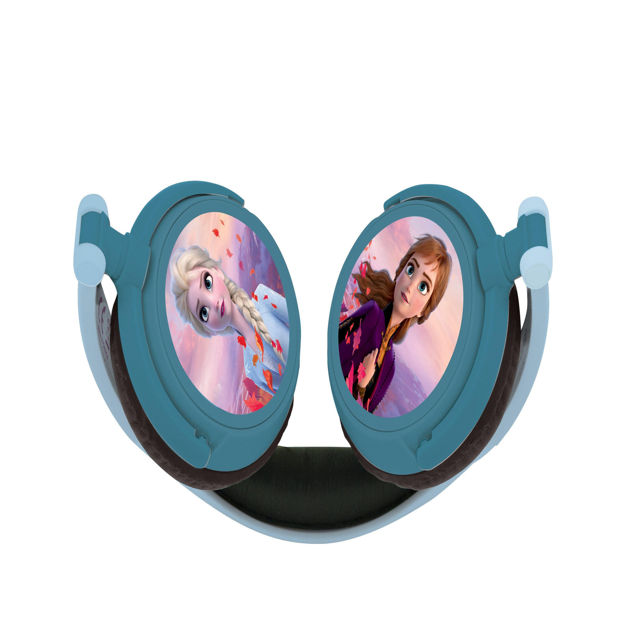 Voir la diapositive 2 : Lexibook Casque stéréo filaire pliable avec limitation de volume d'écoute Reine des Neiges