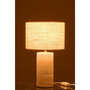 Voir la diapositive 3 : Paris Prix Lampe à Poser en Céramique  Felicia  37cm Blanc