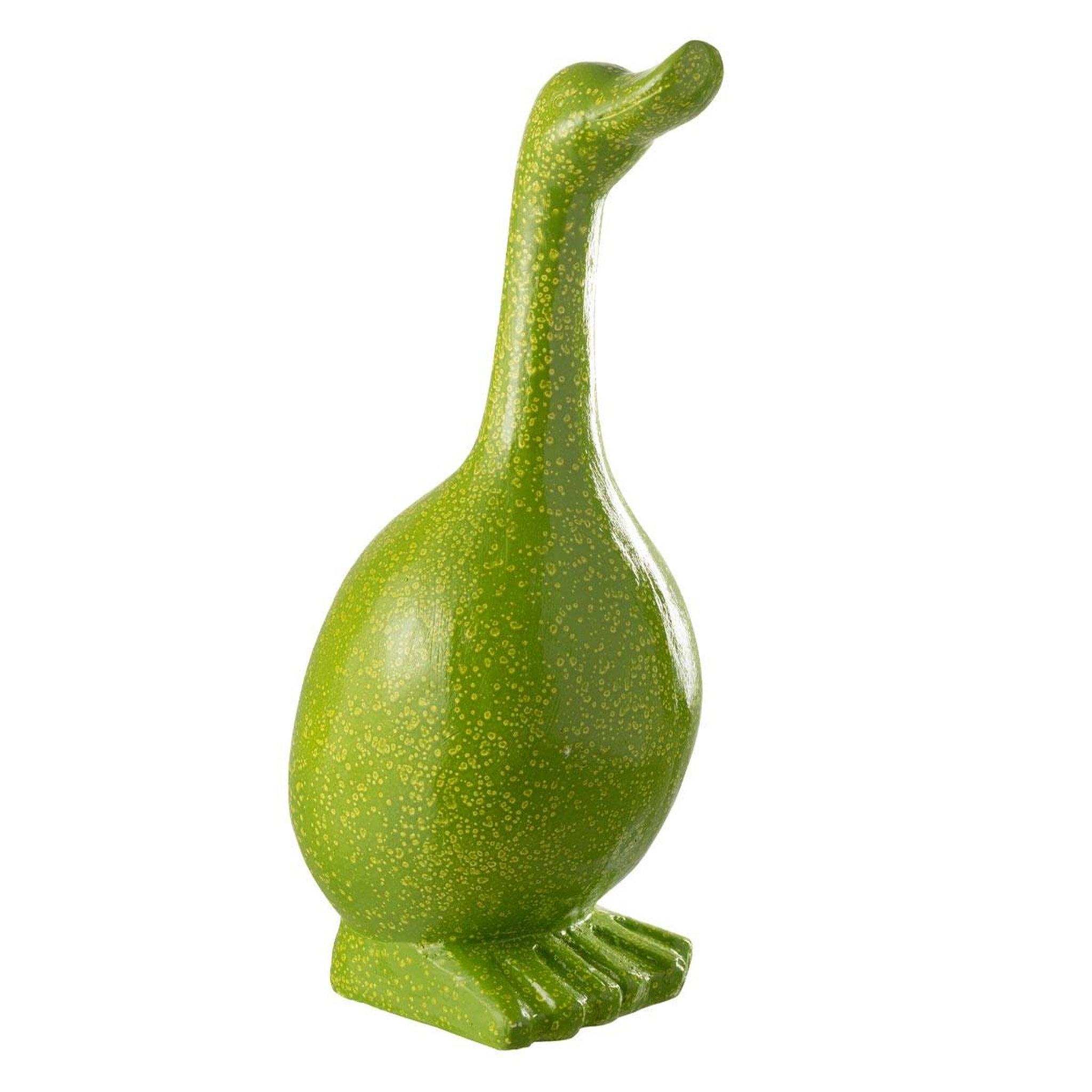 J-LINE Statue oie extérieur  wyatt  60cm vert