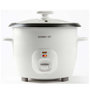 Voir la diapositive 1 : Domo Cuiseur à riz 1.3l 536w avec panier vapeur blanc - DO9176RK