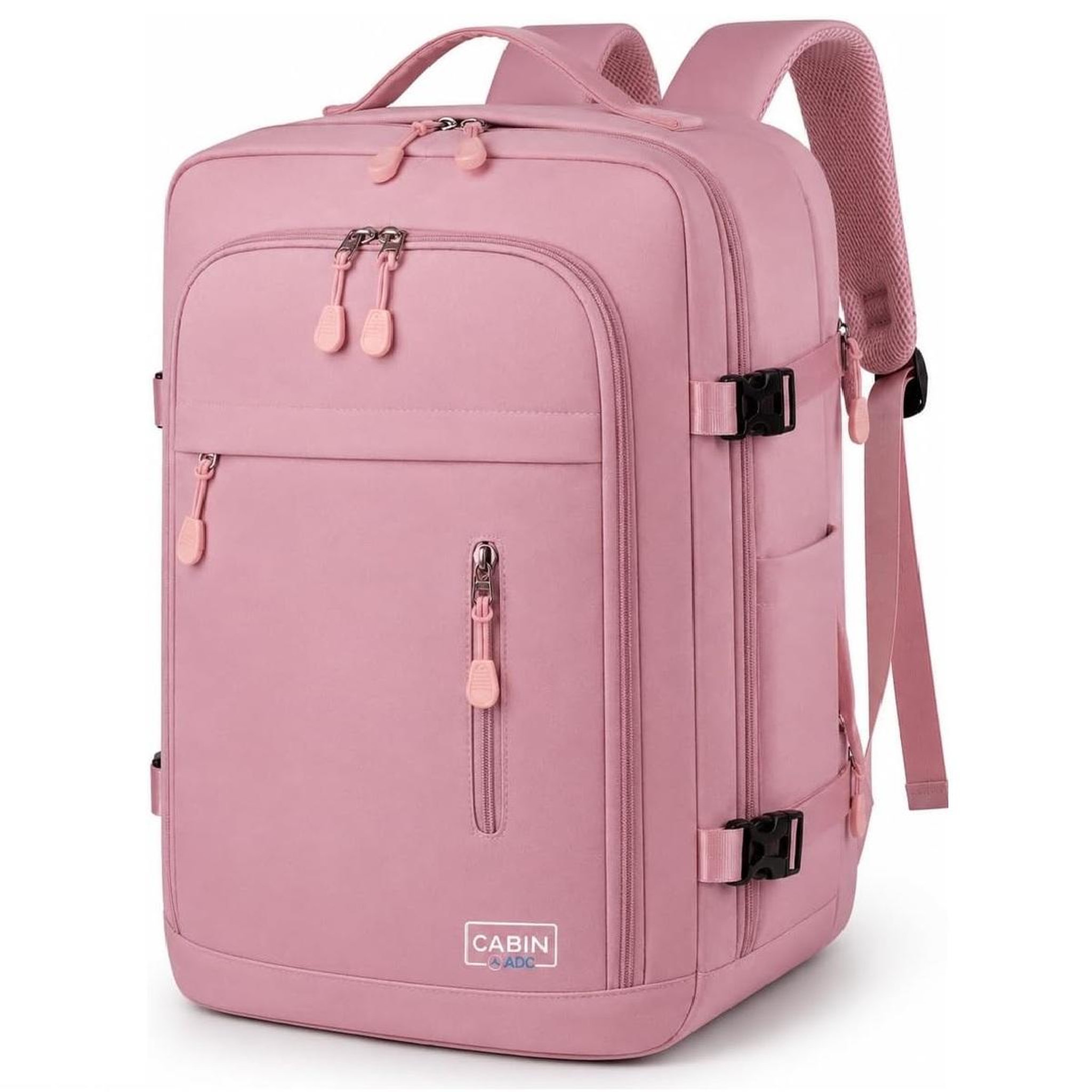 TROLLEY ADC Sac à dos cabine rose 40x30x20 avec kit de compression inclus - bry-rose
