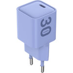 ESSENTIEL B Chargeur USB-C 30W violet métallisé