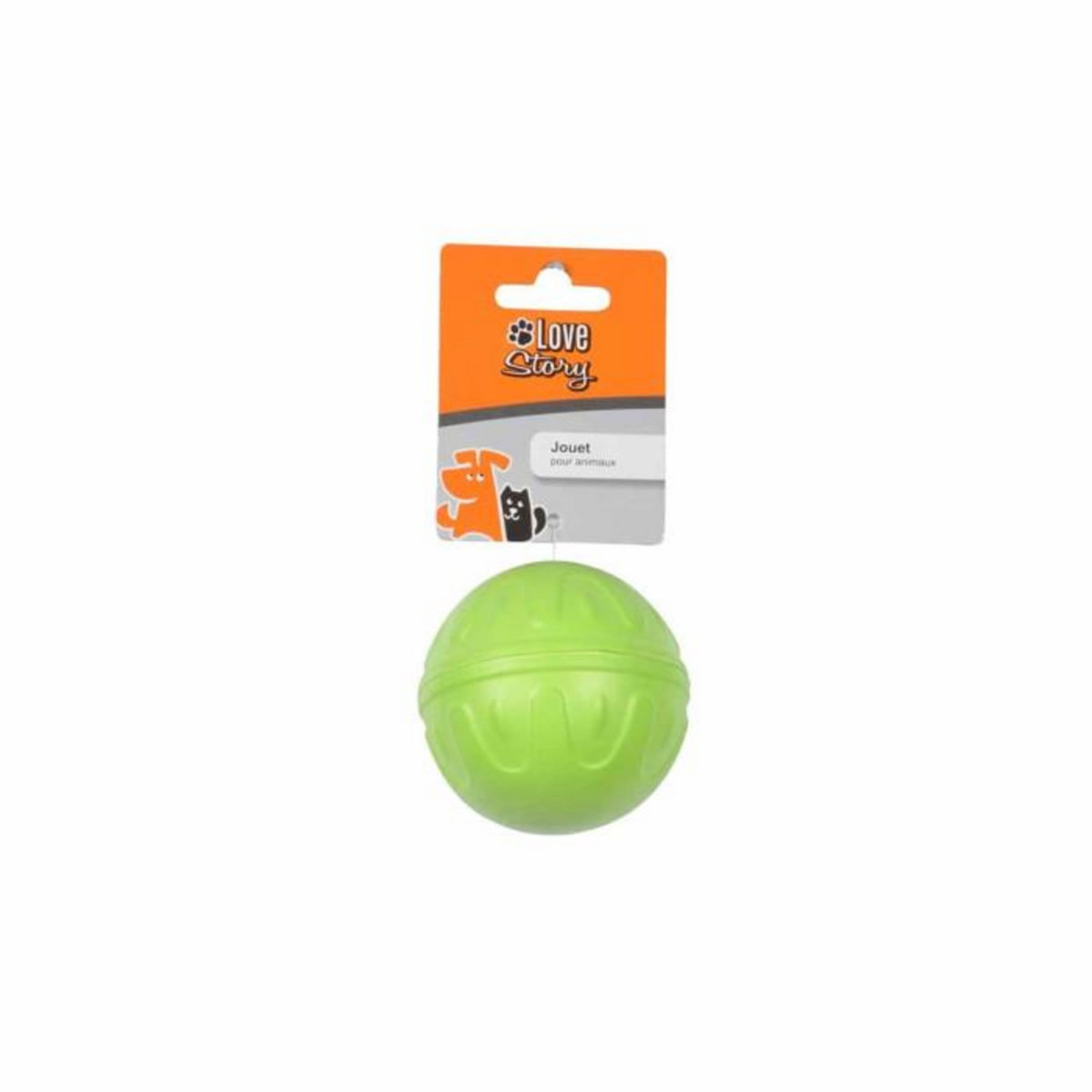 Paris Prix Jouet pour Chien  Balle Fitness Eva  7cm Vert
