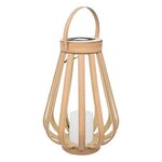 ATMOSPHERA Lanterne d'Extérieur Solaire  Aria  34cm Naturel
