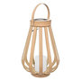 Voir la diapositive 1 : ATMOSPHERA Lanterne d'Extérieur Solaire  Aria  34cm Naturel
