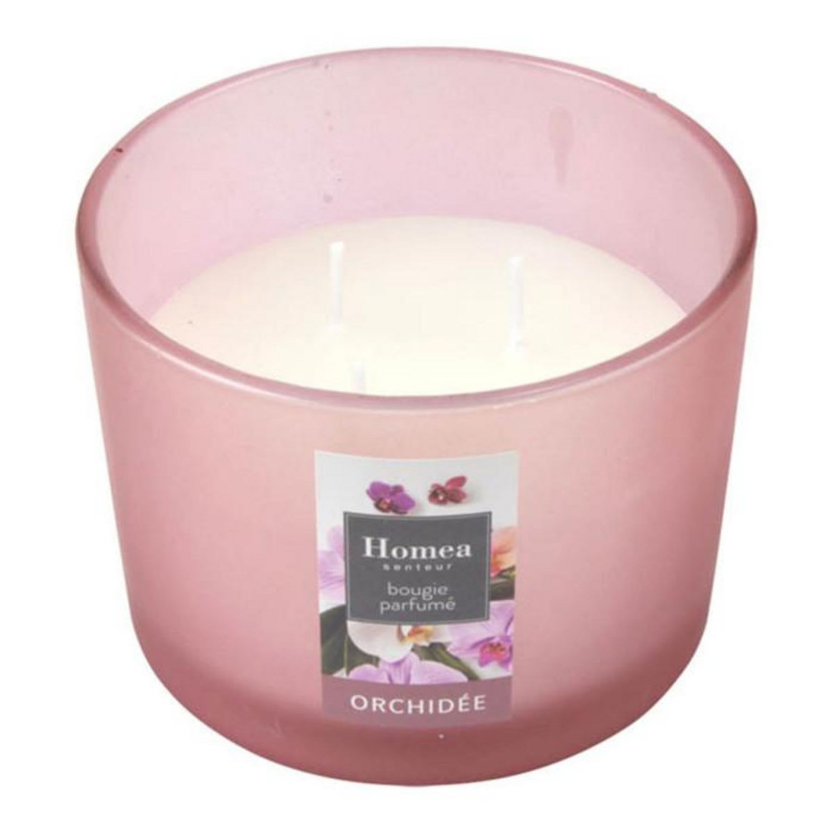 Paris Prix Bougie Verrine Parfumée  Essentiel II  11cm Orchidée
