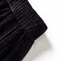 VIDAXL Jupe plissee avec lurex pour enfants noir 116