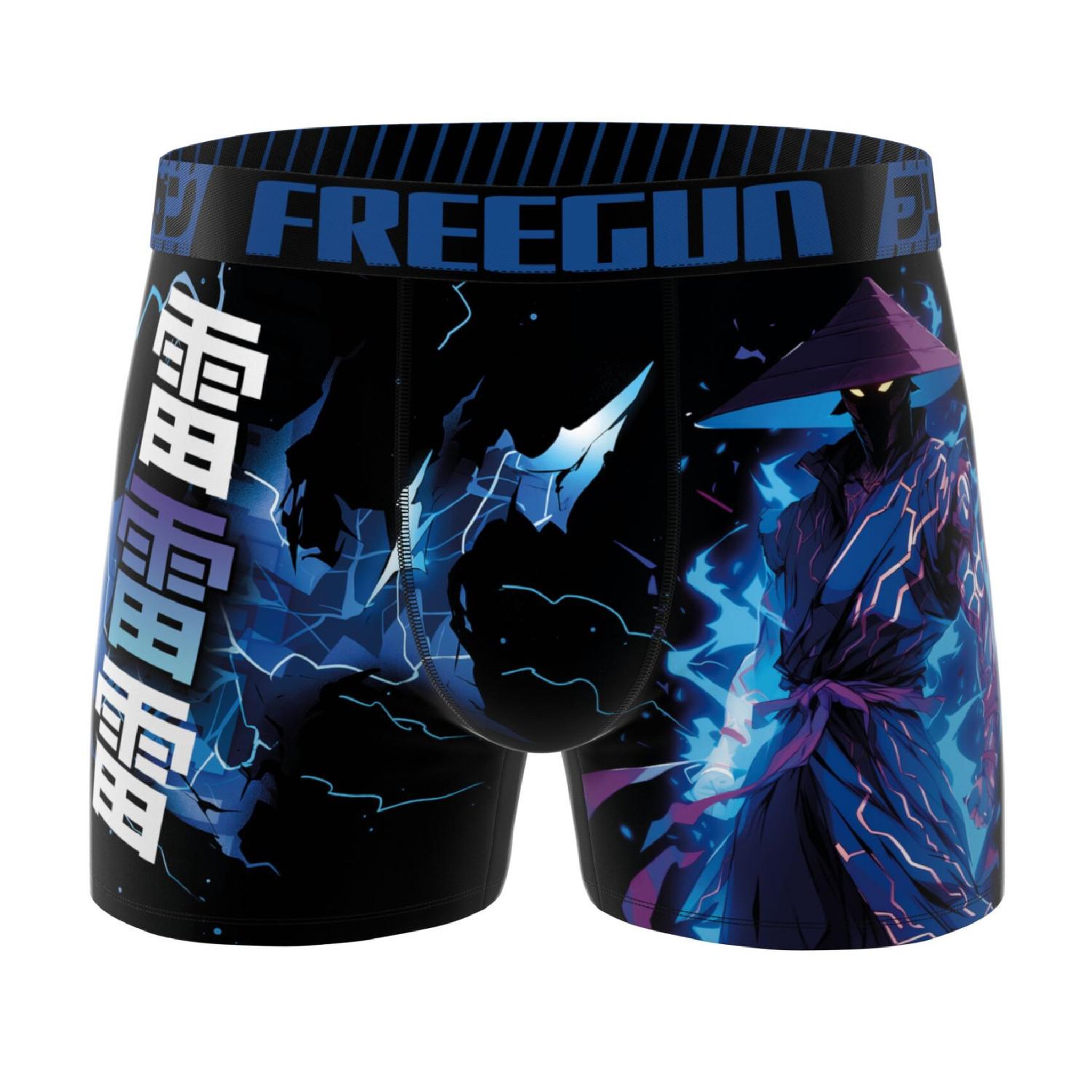 Voir la diapositive 4 : FREEGUN Lot de 4 boxers enfant Manga Gamer