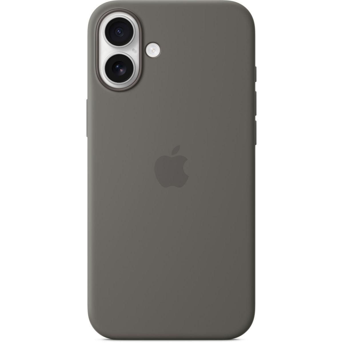 APPLE Coque iPhone 16 Plus MagSafe Gris minéral