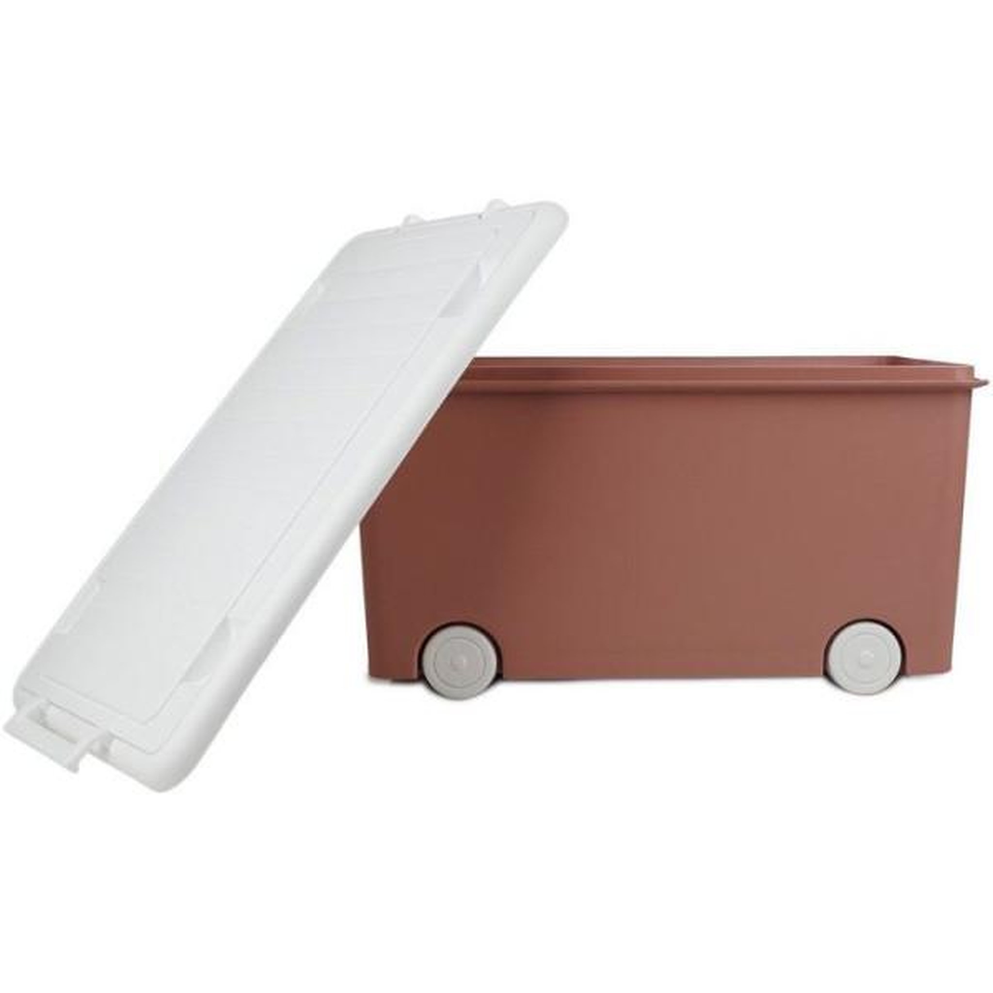 Voir la diapositive 4 : THERMOBABY Coffre de rangement - THERMOBABY - PLAYBOX - Medium - Rose