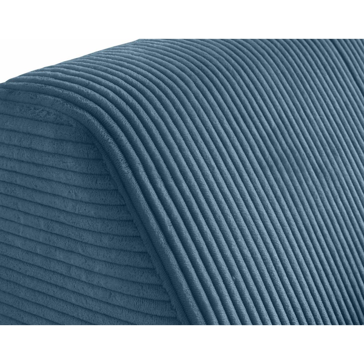 LISA DESIGN Onyx - fauteuil sans accoudoirs - en velours côtelé