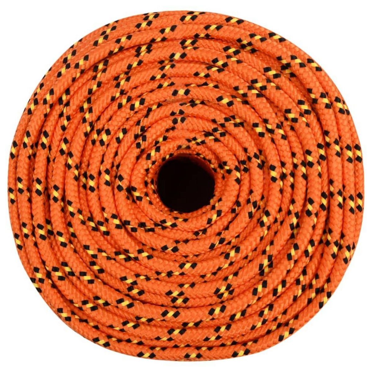 VIDAXL Corde de bateau Orange 8 mm 500 m Polypropylene