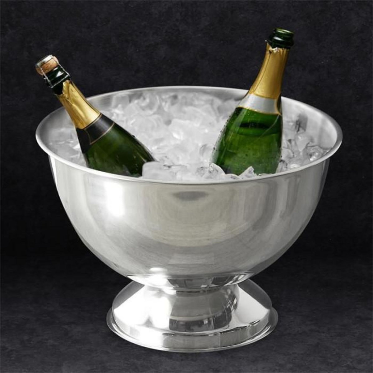 Paris Prix Seau à Bouteille Rond  Esthétique  36cm Inox