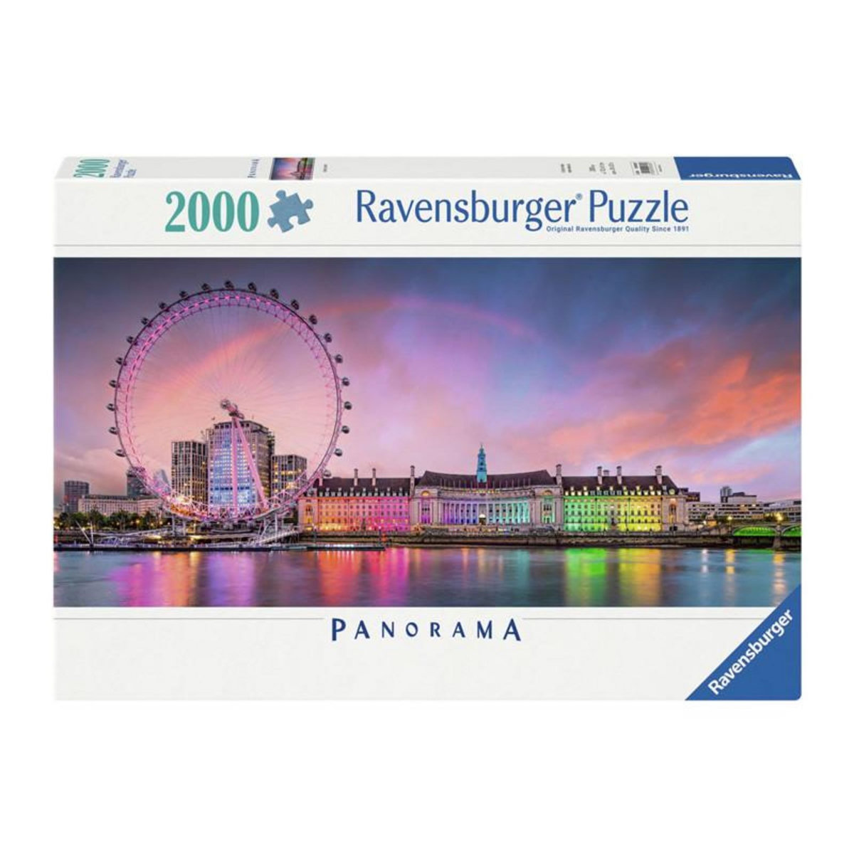 RAVENSBURGER Ravensburger - Jigsaw puzzle Kunterbuntes London, 2000 pcs. 12000805 7