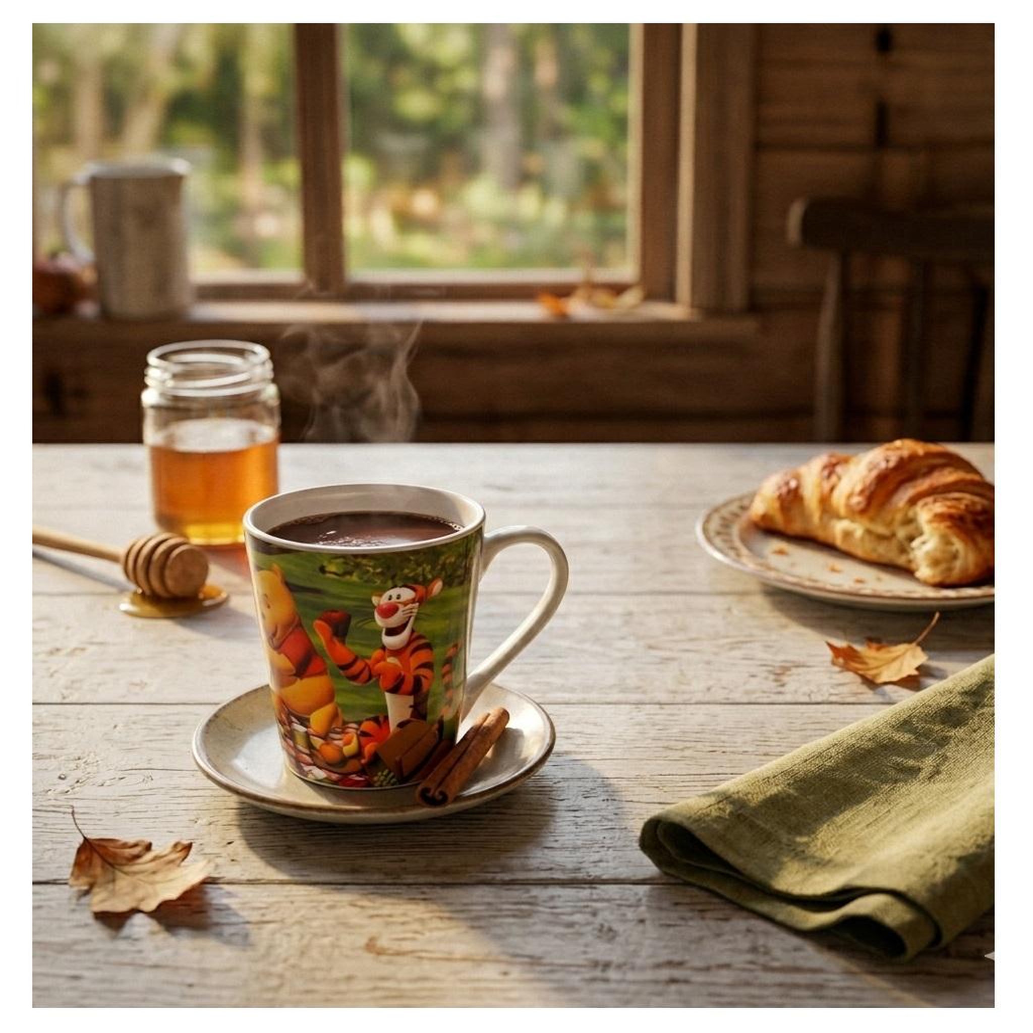 Voir la diapositive 2 : Eden Mug conique en céramique winnie l'ourson 10 cm