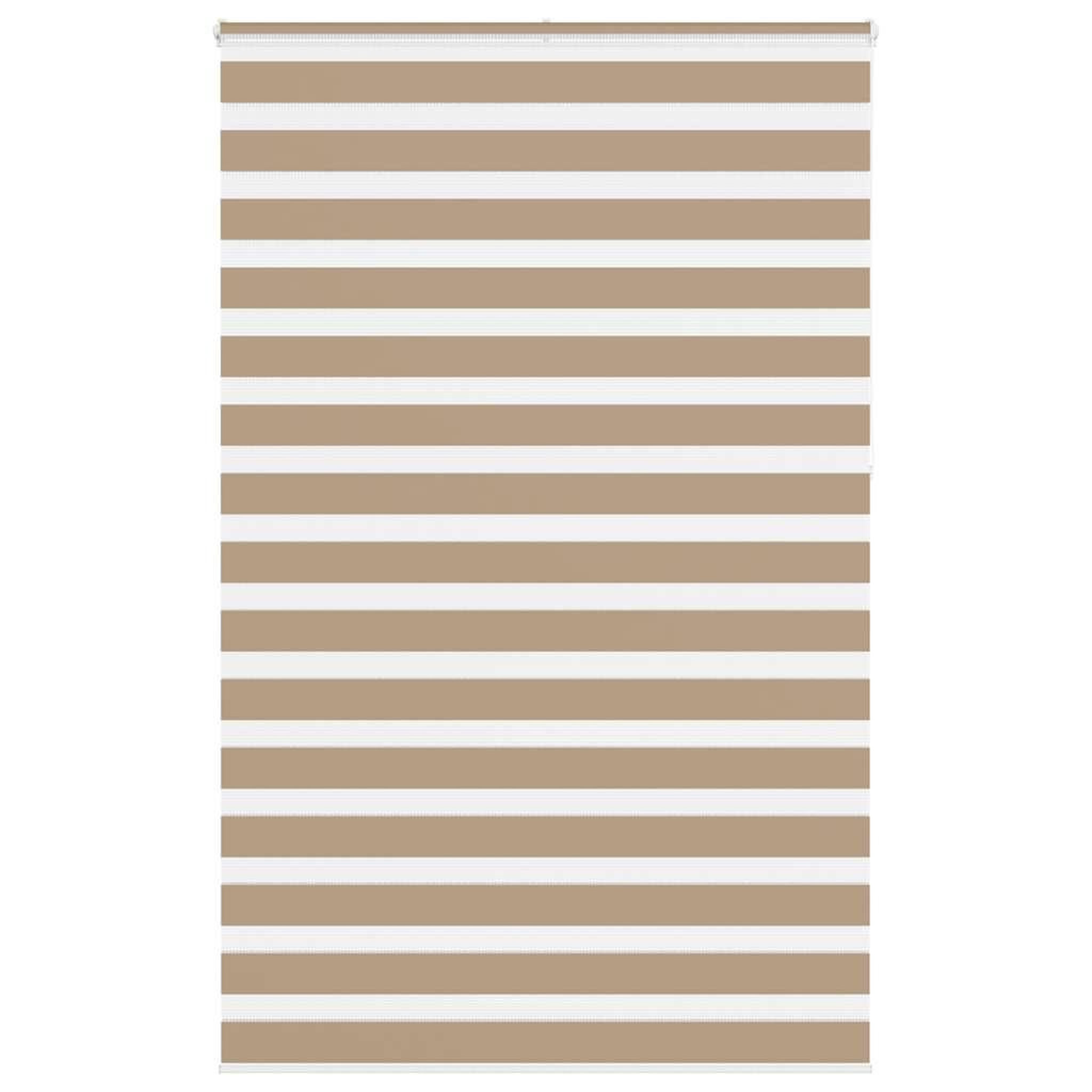 VIDAXL Store zebre marron sable largeur du tissu 140,9cm polyester