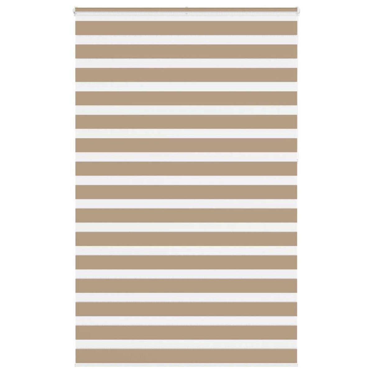 VIDAXL Store zebre marron sable largeur du tissu 140,9cm polyester