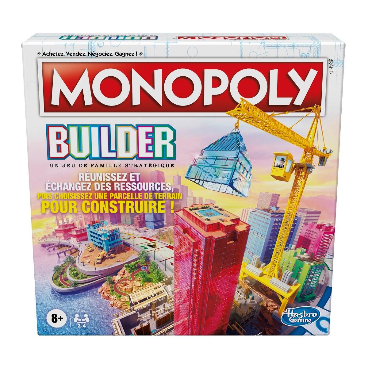 HASBRO Jeu de société -  Monopoly BUILDER