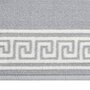VIDAXL Tapis BCF Gris avec motif 100x250 cm
