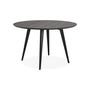 Voir la diapositive 1 : Paris Prix Table de Repas  Lund  120cm Noir