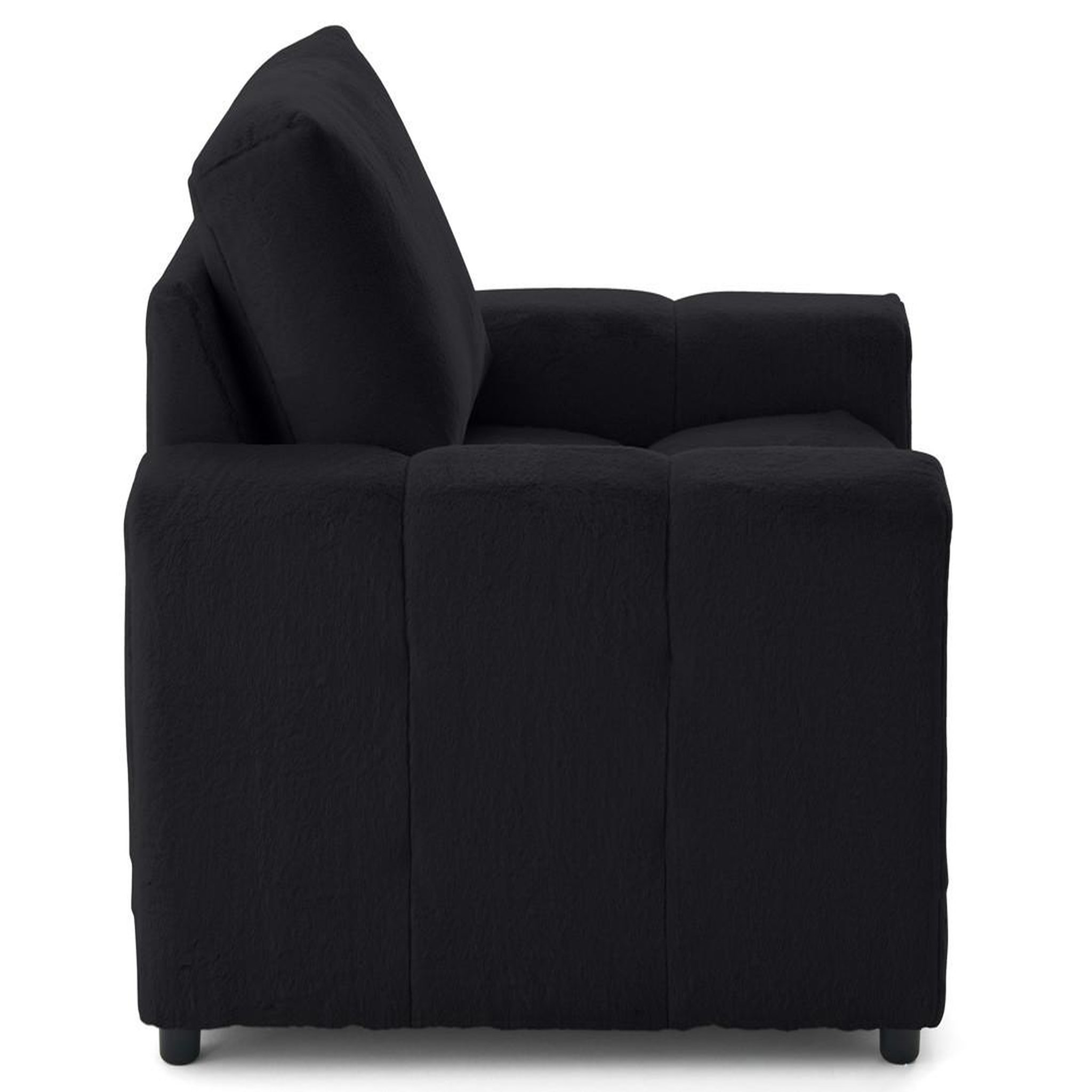 Voir la diapositive 2 : LISA DESIGN Crocus - fauteuil en fausse fourrure