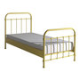 Voir la diapositive 1 : Paris Prix Lit Enfant Métal  New York  90x200cm Jaune