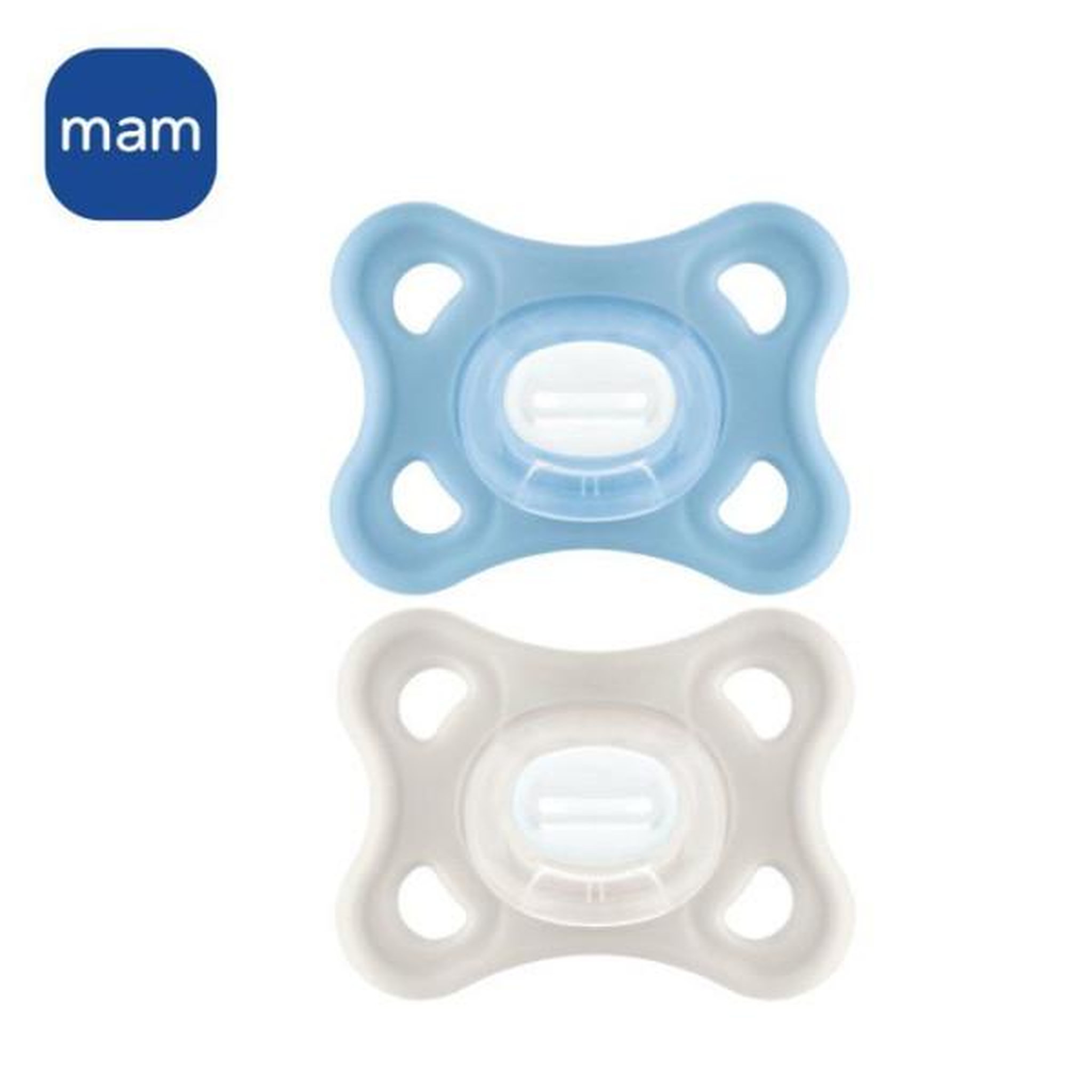 MAM Sucette - MAM - Comfort - Silicone - 2-12 mois - Boîte stérilisation x2