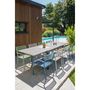 Voir la diapositive 9 : City Garden Table de jardin extensible - Aluminium - Anthracite - GASTON