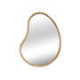 Voir la diapositive 5 : SWEEEK Miroir organique en bois de sapin 65cm épaisseur 3cm idéal entrée, chambre ou salle de bain