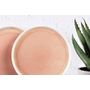 Voir la diapositive 4 : BJORN Assiette OXYGEN Ø21,5cm - 6 pièces - Rose poudre