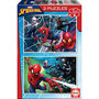Voir la diapositive 1 : EDUCA Puzzle 2 x 100 pcs  - Spider-Man - Marvel