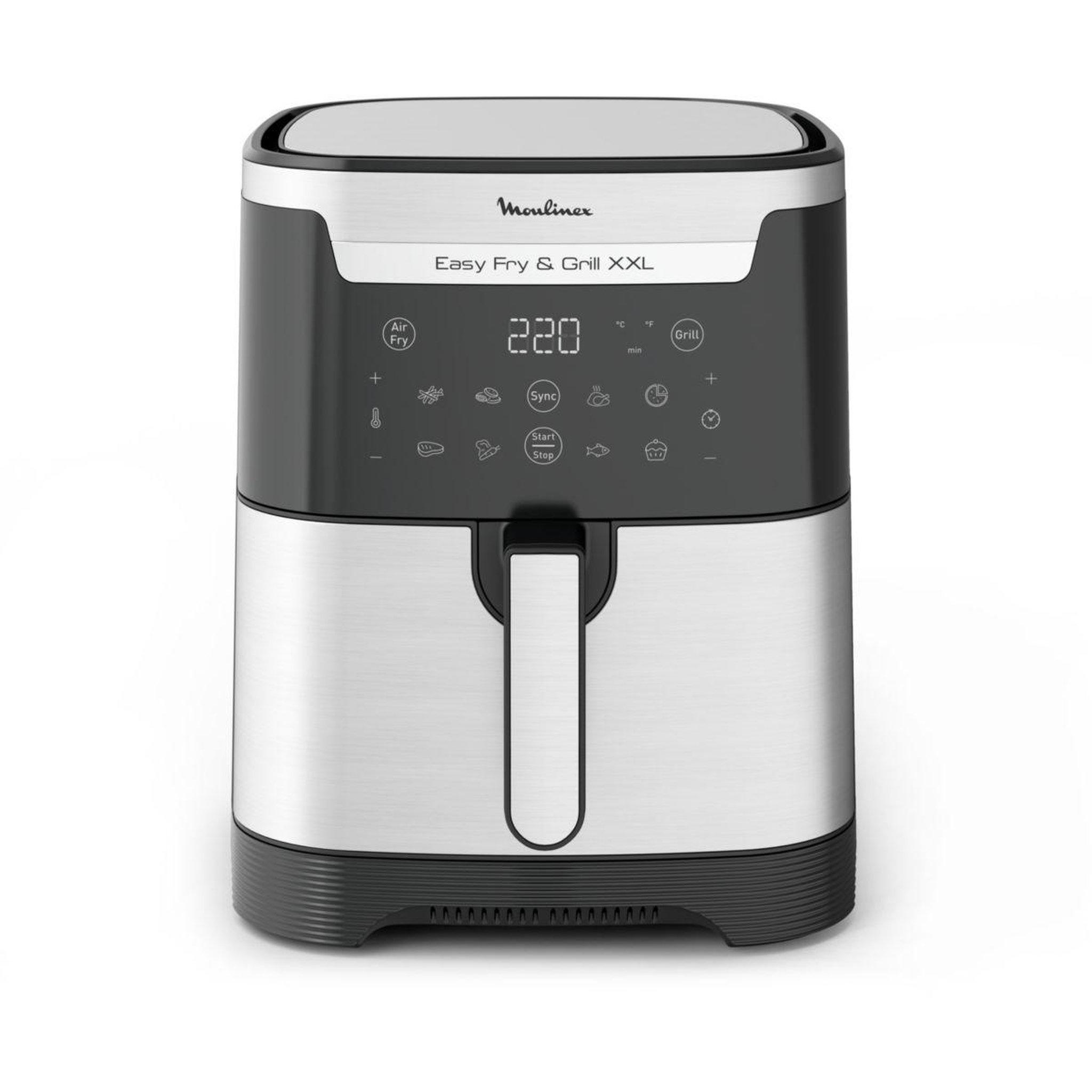 Voir la diapositive 2 : MOULINEX Friteuse sans huile EZ801D10 XXL 2 en 1 air & grill 6L