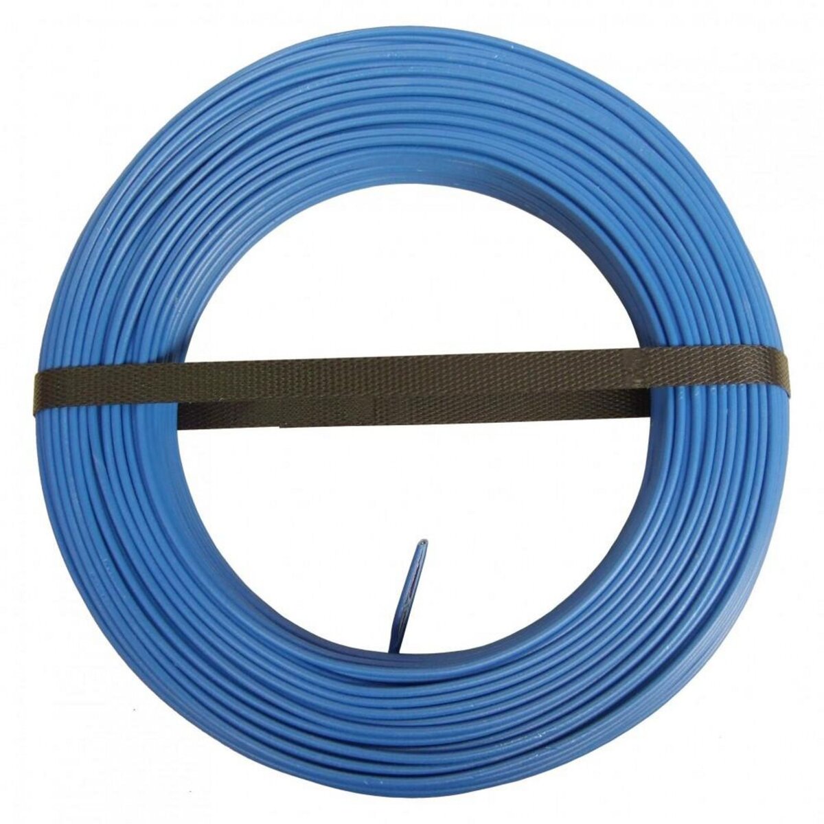 CENTRALE BRICO Fil électrique 2.5 mm² h07vu, en couronne de 100M bleu