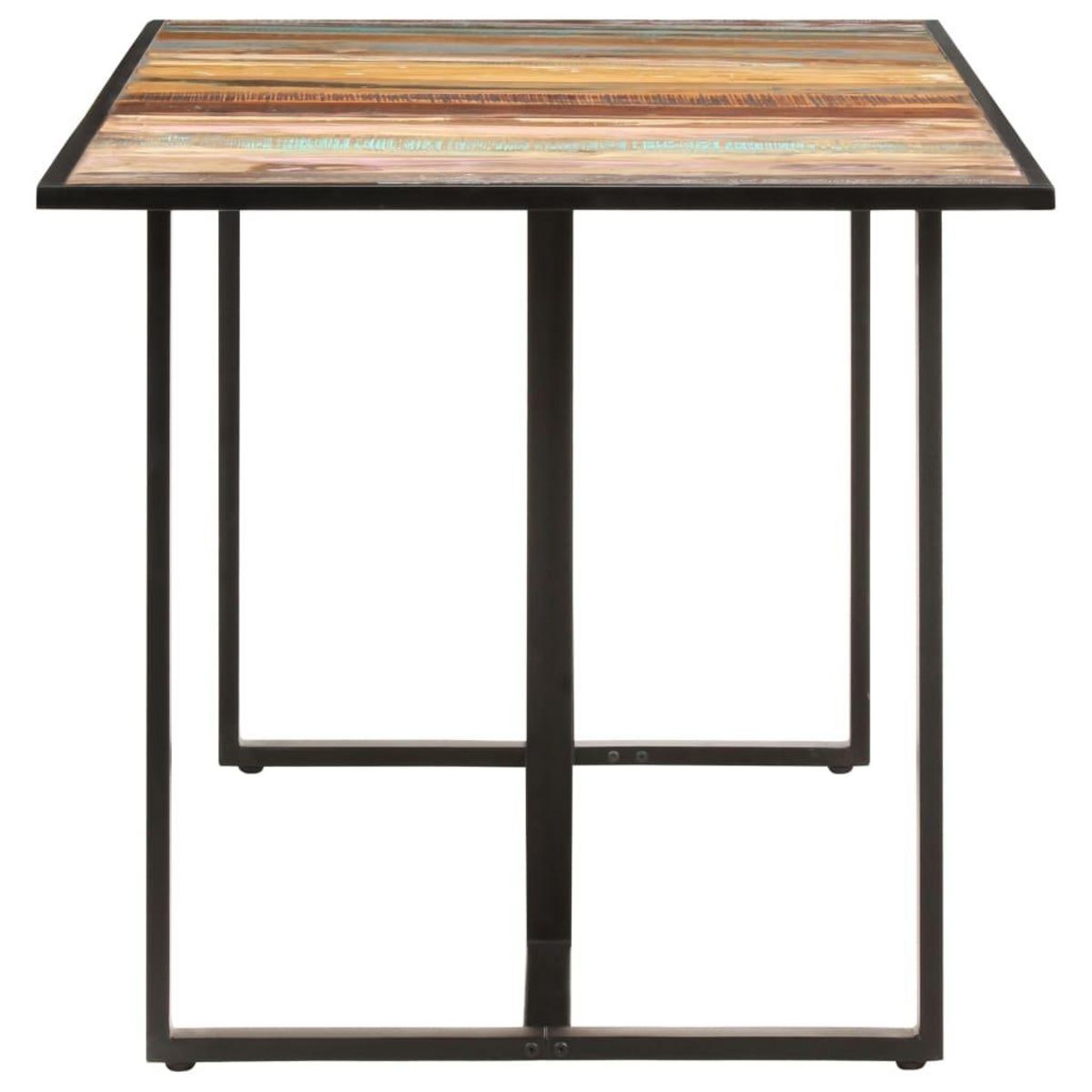 VIDAXL Table de salle a manger 160 cm Bois de recuperation massif