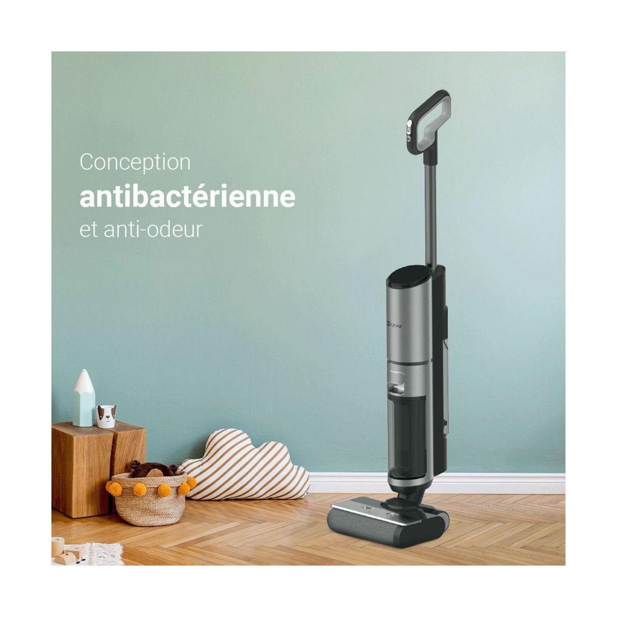 EZVIZ Aspirateur laveur RH2