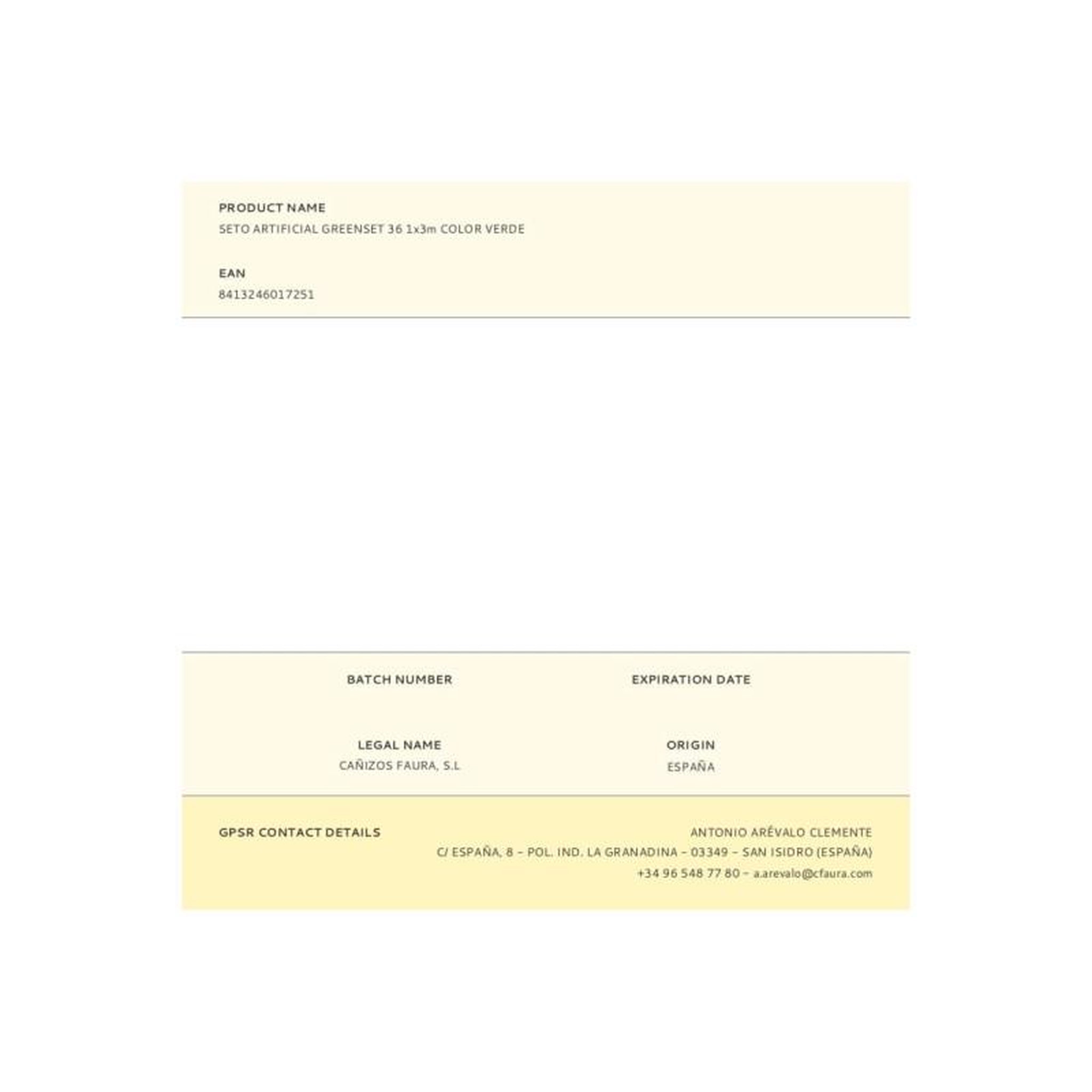 Voir la diapositive 3 : Nortene Haie artificielle verte 1x3m Nortene - Effet réaliste - 75842
