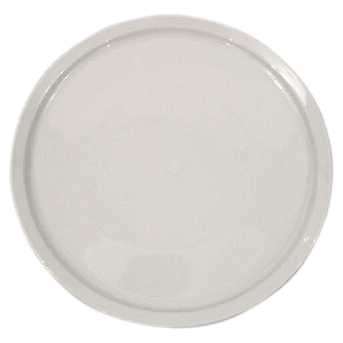 ACTUEL Plat à cake porcelaine blanc rectangulaire 30 cm 