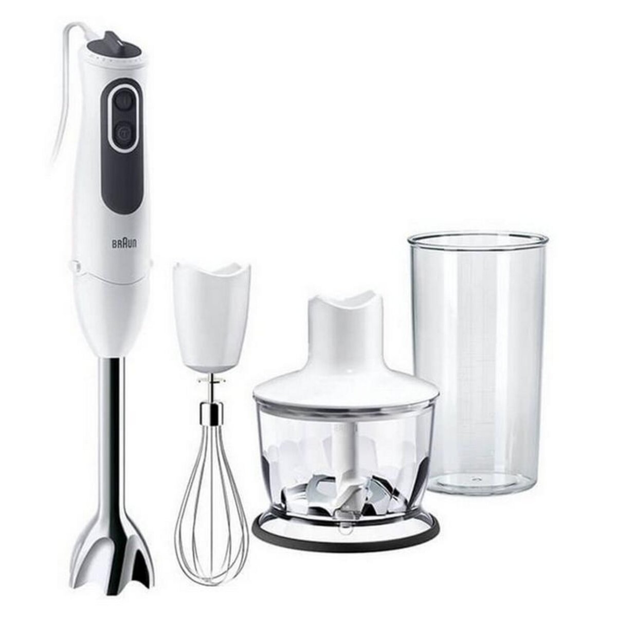 BRAUN Mixeur plongeant multifonction 750w - mq3135 sauce