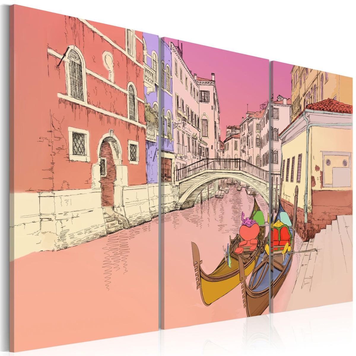 Paris Prix Tableau Imprimé  Romantic Gondolas