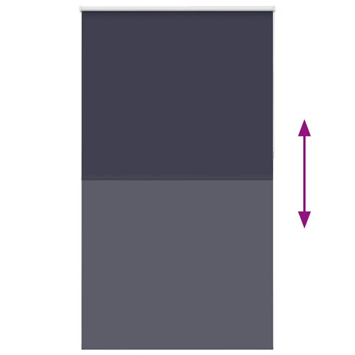 VIDAXL Store enrouleur occultant cafe 135x230 cm largeur du tissu