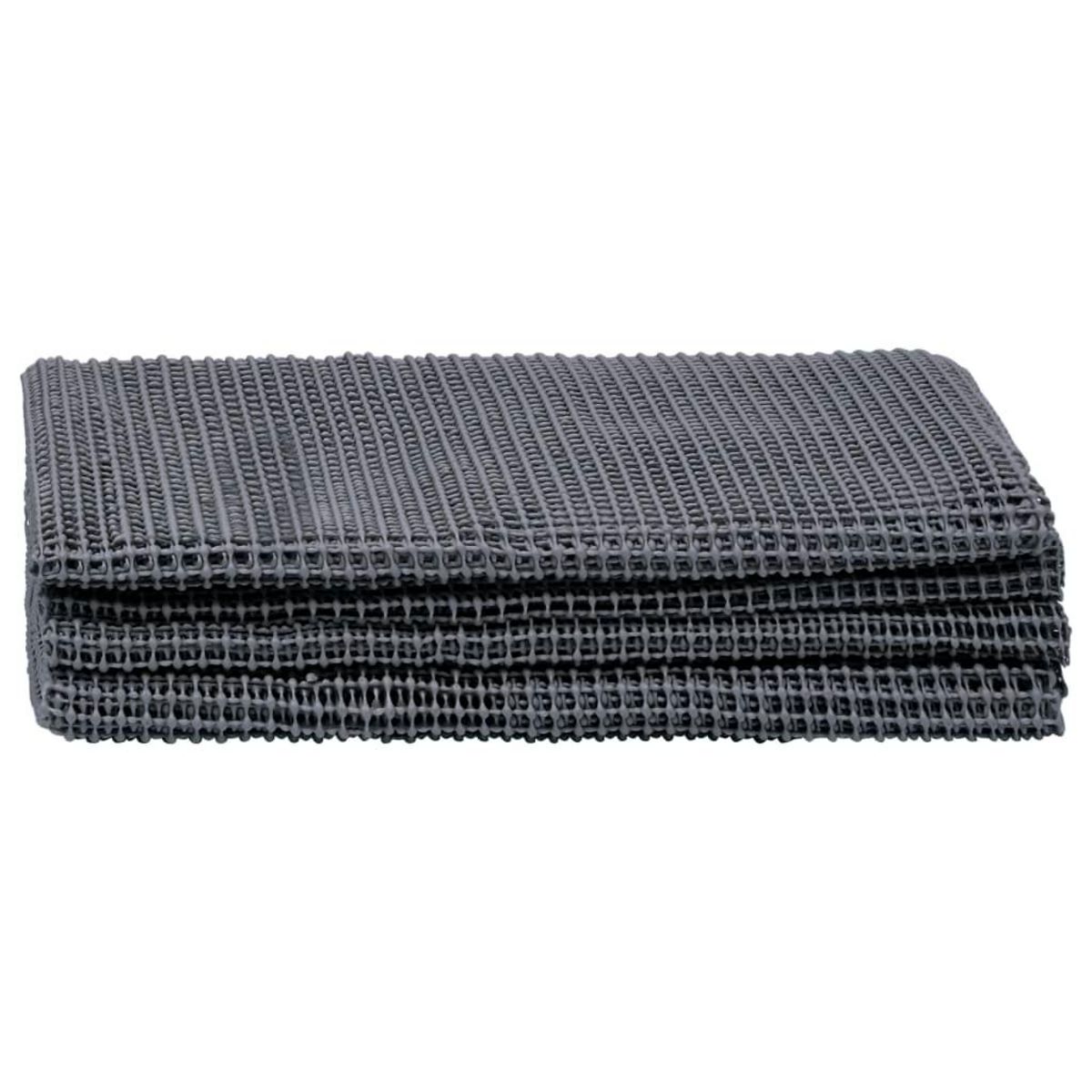 VIDAXL Tapis de tente 250x600 cm Anthracite